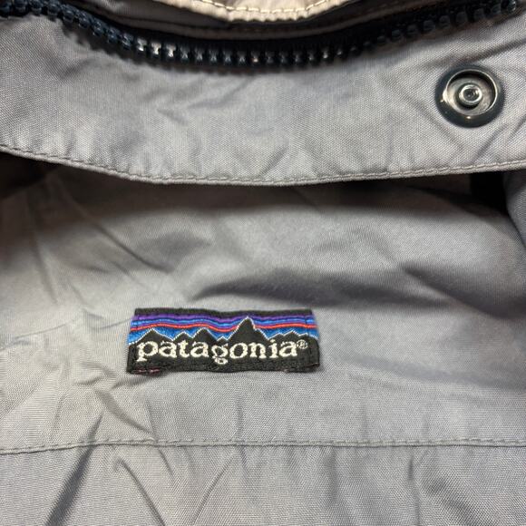 Vintage 80s 90s Patagonia Snap Hidden Hood Jacket Men's Large Gorpcore - Picture 4 of 14